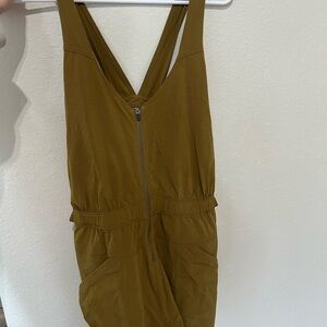 Women's Mustard Jumpsuit